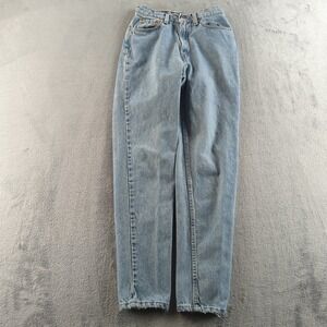 Vintage 90s Levis Jeans Size 8 (Fits 26x30) Blue Light Wash High Waist Mom USA
